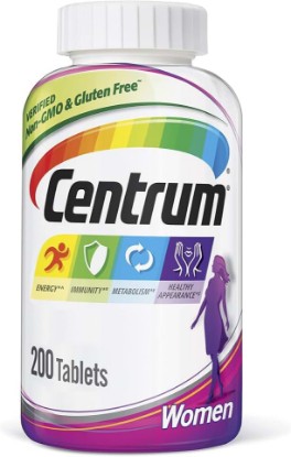 Picture of Centrum Women Multivitamin / Multimineral Supplement Tablet, Vitamin D3 (200 Count) (Package May Vary)