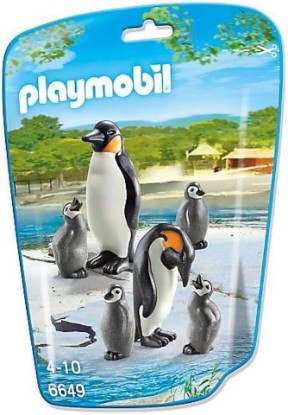 Picture of Playmobil Penguin Family Building Kit