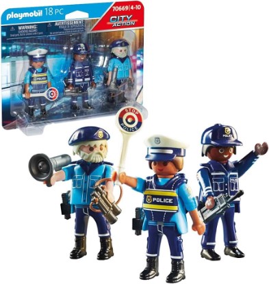 Picture of Playmobil Police Figure Set