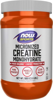 Picture of NOW Foods Sports Nutrition, Micronized Creatine Powder 500 g, Mass Building*/Energy Production*, 1.1-Pound
