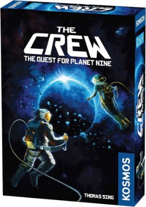 Picture of Thames & Kosmos The Crew - Quest for Planet Nine | Card Game | Kennerspiel des Jahres Winner | Cooperative | 3-5 Players | Ages 10+ | Trick-Taking | 50 Levels of Difficulty | Endless Replay