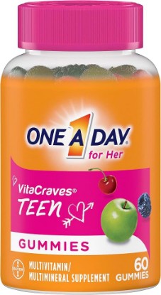 Picture of ONE A DAY Vitacrave For H Size 60ct One A Day Vitacrave Teen For Her 60ct (Pack of 4)
