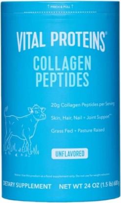 Picture of Vital Proteins Natural Whole Nutrition Collagen Peptides - Pasture Raised, Grass Fed, Paleo Friendly, Gluten Free, Single Ingredient - 24 Ounce