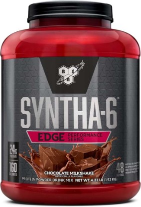 Picture of BSN SYNTHA-6 Edge Protein Powder, Low Sugar, 24g Protein, 48 Servings | Premium Hydrolyzed Whey and Micellar Casein Blend for Muscle Gain, Low Sugar, 24g Protein, Keto Friendly