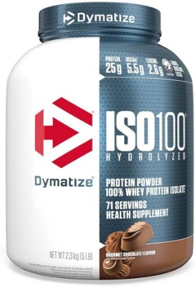 Picture of Dymatize Nutrition ISO 100, Whey Protein Powder, Gourmet Chocolate, 5 Pound