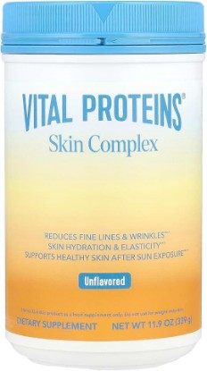 Picture of Vital Proteins Collagen Peptides for Women, Unflavored, 11.9oz | VERISOL® & Holimel®, 20g Collagen Peptides, Supports Skin Appearance, Vitamin C & Hyaluronic Acid, 16 Servings