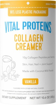 Picture of Vital Proteins Collagen Peptides Powder, Vanilla, 10.6oz | Collagen Coffee Creamer, Supports Hair Skin & Nails, Vanilla Flavor, Daily Coffee Add-In, 12 Servings
