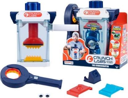 Picture of CrunchLabs by Mark Rober, The Crunchinator, STEM Toys for Ages 8-13 | Inspired by Mark Rober, 3 interchangeable plates, contained chamber, and phone holder; science kits for kids ages 8+