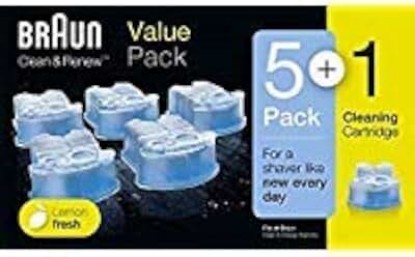 Picture of Braun Syncro Shaver Clean & Renew Refills 6 Pack