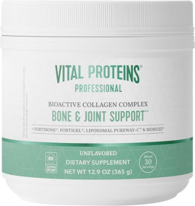 Picture of Vital Proteins Professional Bioactive Collagen Complex Mobility 12.9oz | VERISOL®, FORTIBONE®, FORTIGEL®, Liposomal PureWay-C™ & Mobilee®, Supports Bone & Joint Health, 30 Servings