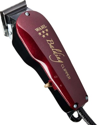 Picture of Wahl Professional 5 Star Balding Corded Clipper, Ultra-Close, Model 8110 | V5000 Electromagnetic Motor Cuts at 2X Pivot Speed for Skin & Bald Fades, Includes 2 Guides, Combs, Oil & Brush