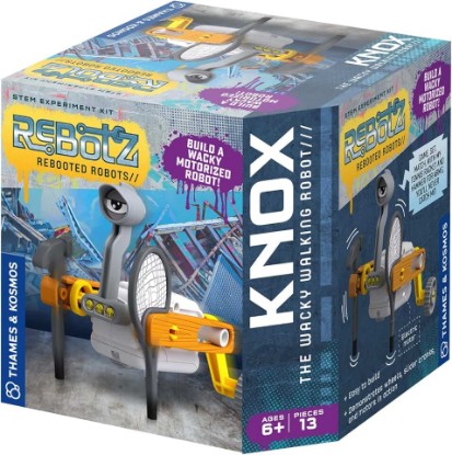 Picture of Thames & Kosmos - Rebotz: Knox - The Wacky Walking Robot - Engineering Science Kit - Educational Building Toys - Fun for Kids, Ages 6+ - 552004
