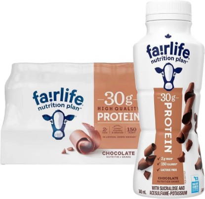 Picture of Nutrition Plan High Protein Chocolate Shake, 12 PACK. Orry's Vital