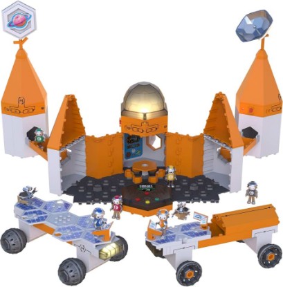 Picture of Educational Insights Circuit Explorer Deluxe Base Station STEM Kit for Kids | Snap Circuit Board for Kids, STEM Kits for Kids Age 6-8, Space Circuits Engineering Kit, Battery-Powered Building Set