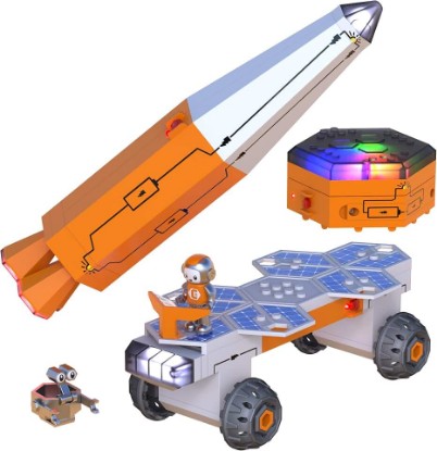 Picture of Educational Insights Circuit Explorer Rocket Snap Together STEM Kit