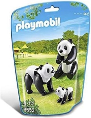 Picture of Playmobil Panda Family Building Kit