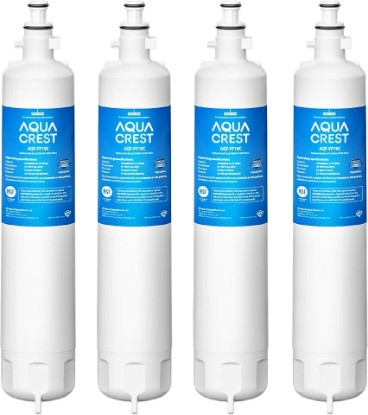 Picture of AQUA CREST AQF-FF19C Water Filter Replacement for GE® RPWFE®, 4 Pack | Replacement for GE® RPWF (with CHIP), GYE22HMKES, GYS22GMNES, GYE22HBLTS