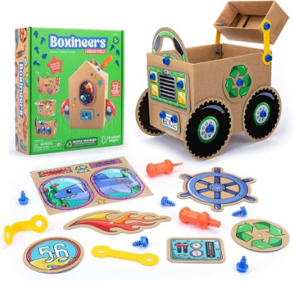 Picture of Educational Insights Boxineers Cardboard Vehicles