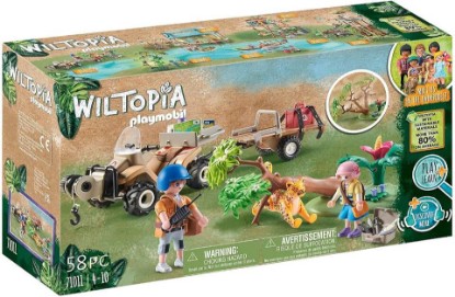 Picture of Playmobil Wiltopia Animal Rescue Quad