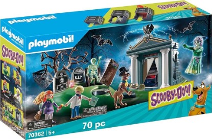 Picture of Playmobil Scooby-DOO! Adventure in The Cemetery Playset