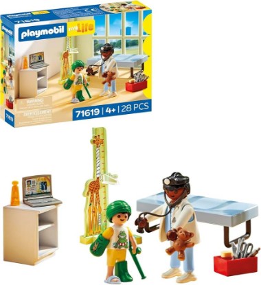 Picture of Playmobil Pediatrician with Teddy Bear