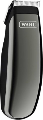 Picture of Wahl Professional Animal Super Pocket Pro Trimmer Kit, Black Chrome | Chrome Body, Ergonomic Design for Complete Control, Ideal for Face, Ears and Paw Touch-Ups, Small for Concealed Trimming