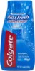 صورة Colgate Max Fresh Liquid Toothpaste with Mini Breath Strips, Cool Mint, 4.6 oz, Blue [Amazon-developed Certification] Compact by Design