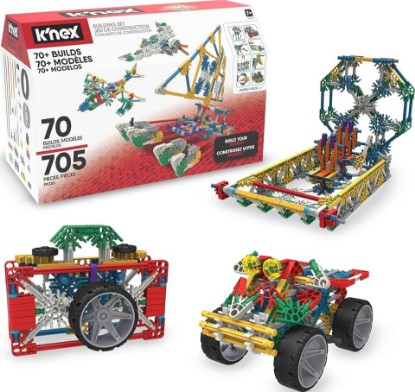 Picture of K'NEX 70 Model Building Set‚ 705 Pieces, STEM Learning, Creative Play Set‚ Ages 7+ - Amazon Exclusive