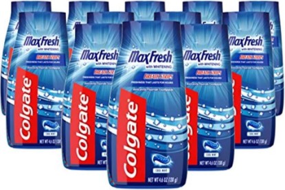 Picture of Colgate 2 in 1 Toothpaste Gel and Mouthwash,4.6 Oz (Pack of 12)