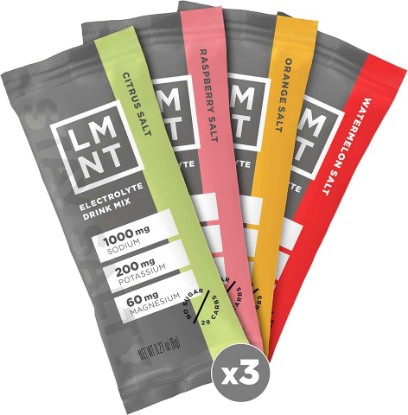 Picture of LMNT Zero Sugar Electrolytes - Variety Pack | Drink Mix | 12-Count