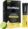 Picture of DryWater Electrolytes + Vitamins Hydration Packets, Lemon Lime 12 Pack | High Potassium, Electrolytes Powder Drink Mix for Hydration - Real Organic Fruit, Zero Added Sugar, NSF Certified