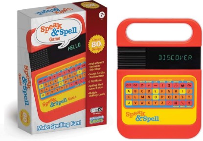 Picture of Speak & Spell Educational Learning Toy, Spelling Games, 80s Retro Handheld | Educational Learning Toy, Spelling Games, 80s Retro Handheld, Autism Toys