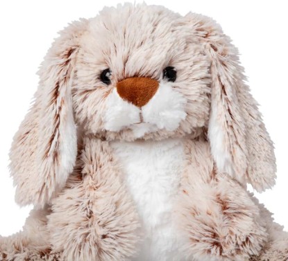 Picture of Melissa & Doug Burrow Bunny Stuffed Animal Plushie with Big Feet, Floppy Ears & Fluffy Tail, Adorable Pretend Play Toddler Toys for Girls & Boys 3+