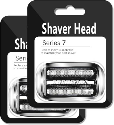 Picture of S7 73S 360 Replacement Head Foil & Cutters for Braun Series 7 Eletric Shavers, Compatible with Braun New Generation 7020s, 7025s, 7027 cs, 7071cc, 7075cc, 7085cc Razor