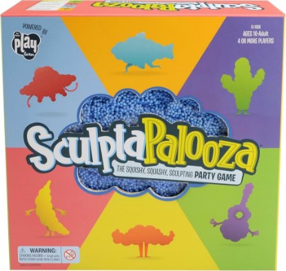Picture of Educational Insights Sculptapalooza - Fun Party Games for Family Game Night, Board Games for Kids and Adults Ages 10+, Table Top Charades Guessing Game with Sculpting Foam, 4 or More Players