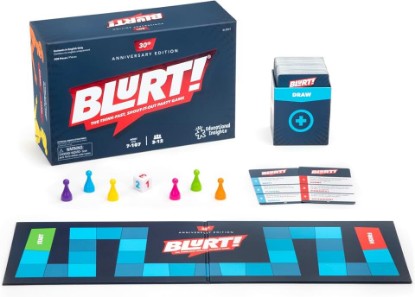 Picture of Educational Insights Blurt! The Think Fast, Shout-it-Out Party Game - Family Games for Kids and Adults, Board Games for Family Night, Fun Word Game, Ages 7+