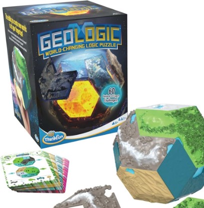 Picture of ThinkFun GeoLogic World Changing Logic Puzzle for Ages 8 and Up, Multicolor