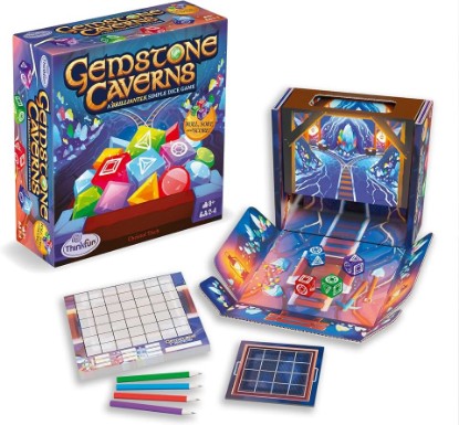 Picture of ThinkFun Gemstone Caverns: The Dice Game for All Fantasy Lovers!