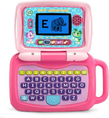 Picture of LeapFrog 2-in-1 LeapTop Touch (Frustration Free Packaging), Pink