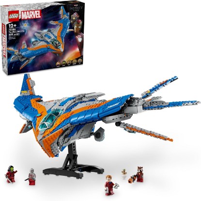 Picture of LEGO Marvel Guardians of The Galaxy: The Milano Buildable Starship Toy, Marvel Gift for Kids with 4 Super Hero Minifigures, Guardians of The Galaxy Toy for Boys and Girls Ages 12 and Up, 76286