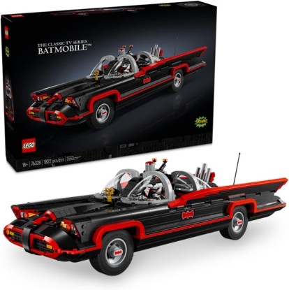 Picture of LEGO DC Batman: The Classic TV Series Batmobile, DC Collectible Car, Building Set Inspired by the 1966 Television Show’s Classic Batmobile, Creative Gift for Adults and Super Hero Fans, 76328
