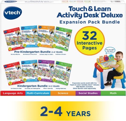 Picture of VTech Touch and Learn Activity Desk Deluxe Expansion Pack for Pre-K