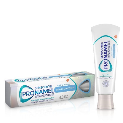 Picture of Sensodyne Pronamel Whitening Toothpaste, 4 Ounce [Amazon-developed Certification] Compact by Design