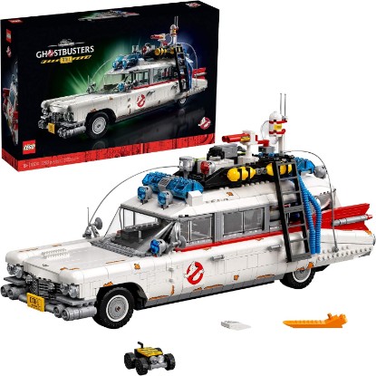 Picture of LEGO Icons Ghostbusters ECTO-1 - Building Set for Adults, Men & Women, Ages 18+ - Collectible Ghostbusters Car Model for Fans - 10274