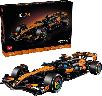 Picture of LEGO Technic McLaren MCL39 F1 Car Building Set for Adults - Room or Office Decor for Men & Women, Ages 18+ - Gift for Birthdays - Authentic Details - 42228