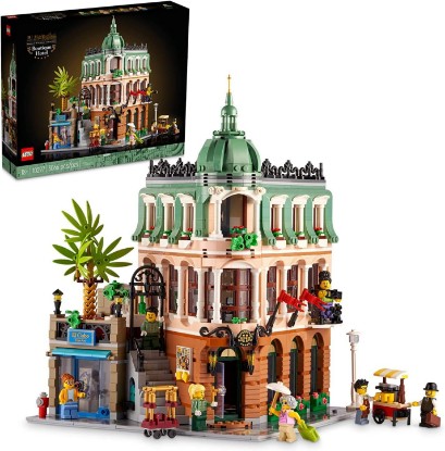 Picture of LEGO Icons Boutique Hotel Model Kits - Bedroom or Office Decor for Men & Women, Ages 18+ - Building Blocks for Adults for Display - Gift Idea - 10297