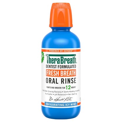 Picture of Fresh Breath Oral Rinse - Invigorating ICY Mint, 16oz (4-Pack)
