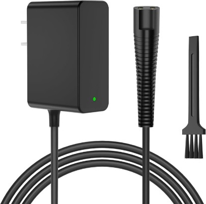 Picture of Newding Charger Cord Compatible with Braun Shaver Series 9 Pro 8 7 6 5 3 | S9 S8 S7 S6 S5 S3 310s 3040s 5150cs 6120s 720s 7177cc 7185cc 8567cc 9597cc PL5137 IPL7219 SES9-030 SE7-041 SE5-011 12V 400mA