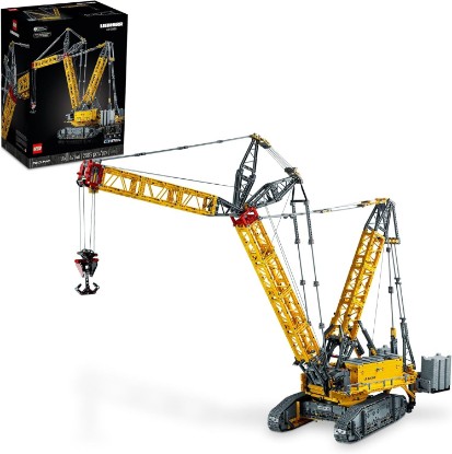 Picture of LEGO Technic Liebherr Crawler Crane LR 13000 Model Kit - Bedroom or Office Decor for Adults, Ages 18+ - Building Blocks for Adults to Display - Gift Ideas - 42146