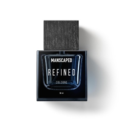 Picture of MANSCAPED Refined® Cologne, Men's Eau de Toilette Body Spray with Burst of Citrus, Sambac Jasmine, Vetiver, Paraben-Free, 50ml